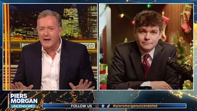 Nick Fuentes on Piers Morgan Uncensored, admitting to being an incel.