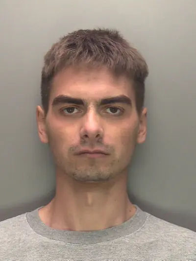 Undated handout photo issued by Lincolnshire Police of Deividas Skebas, 26, who stabbed nine-year-old Lilia Valutyte.