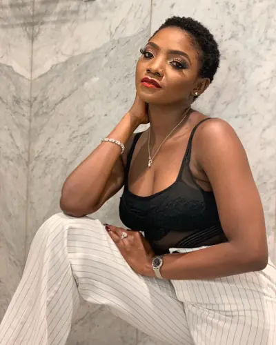 Nigerian singer Simi poses for a photograph.